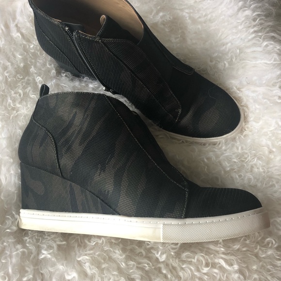 linea paolo frieda wedge bootie